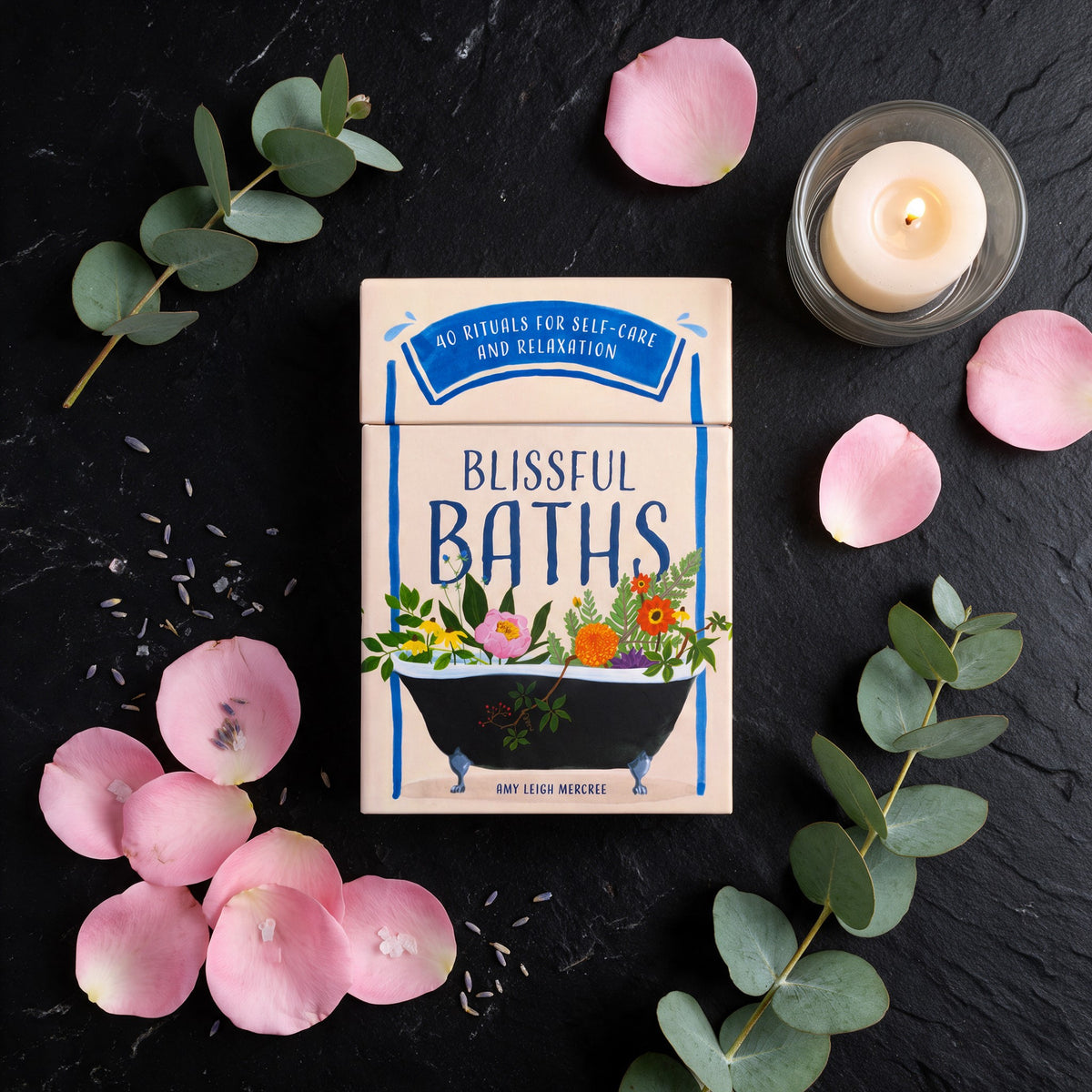 Blissful Baths: 40 Rituals for Self-Care Card Deck