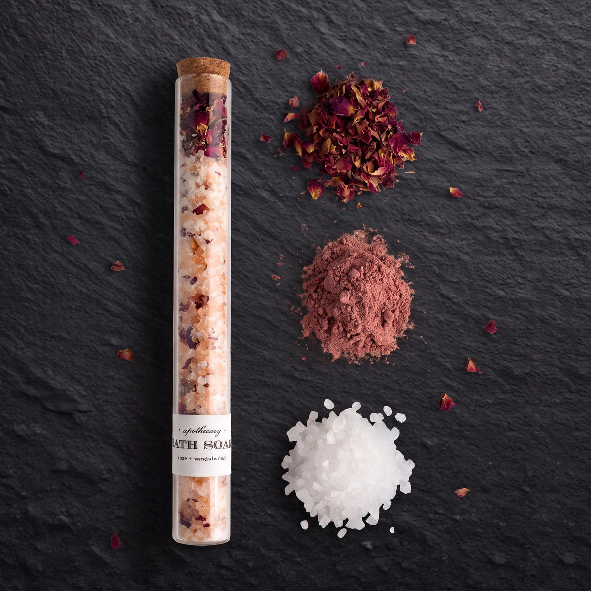 Rose Sandalwood Bath Soak Tube | Spa Therapy