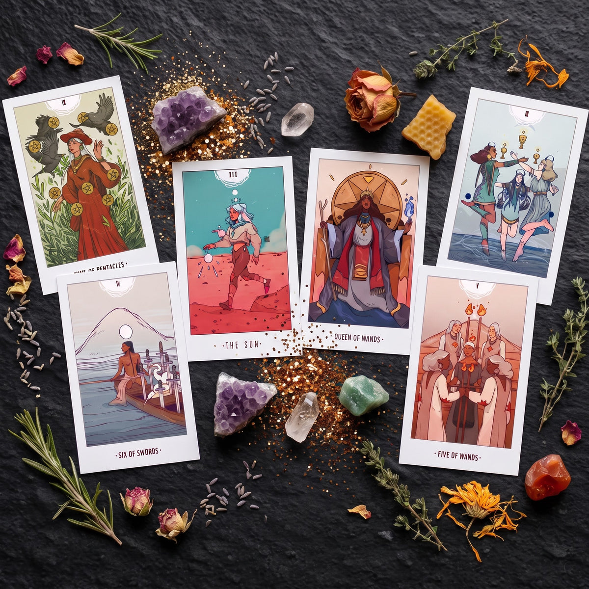 White Numen: A Sacred Animal Tarot Deck