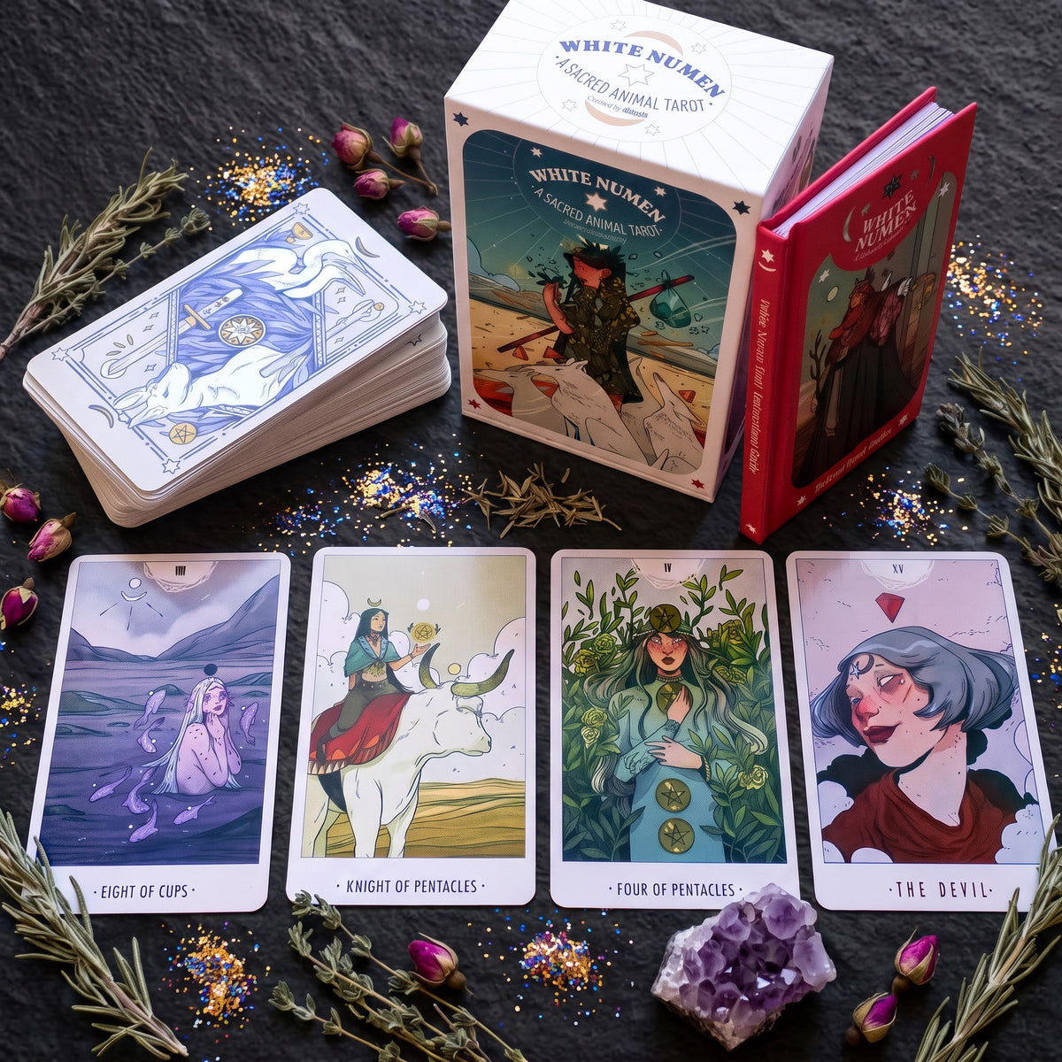 White Numen: A Sacred Animal Tarot Deck