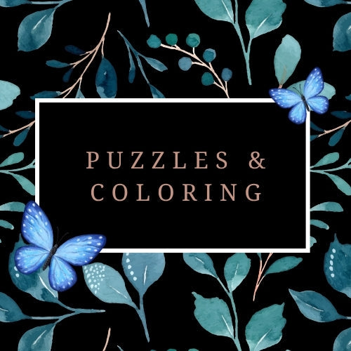 Puzzles & Coloring Books