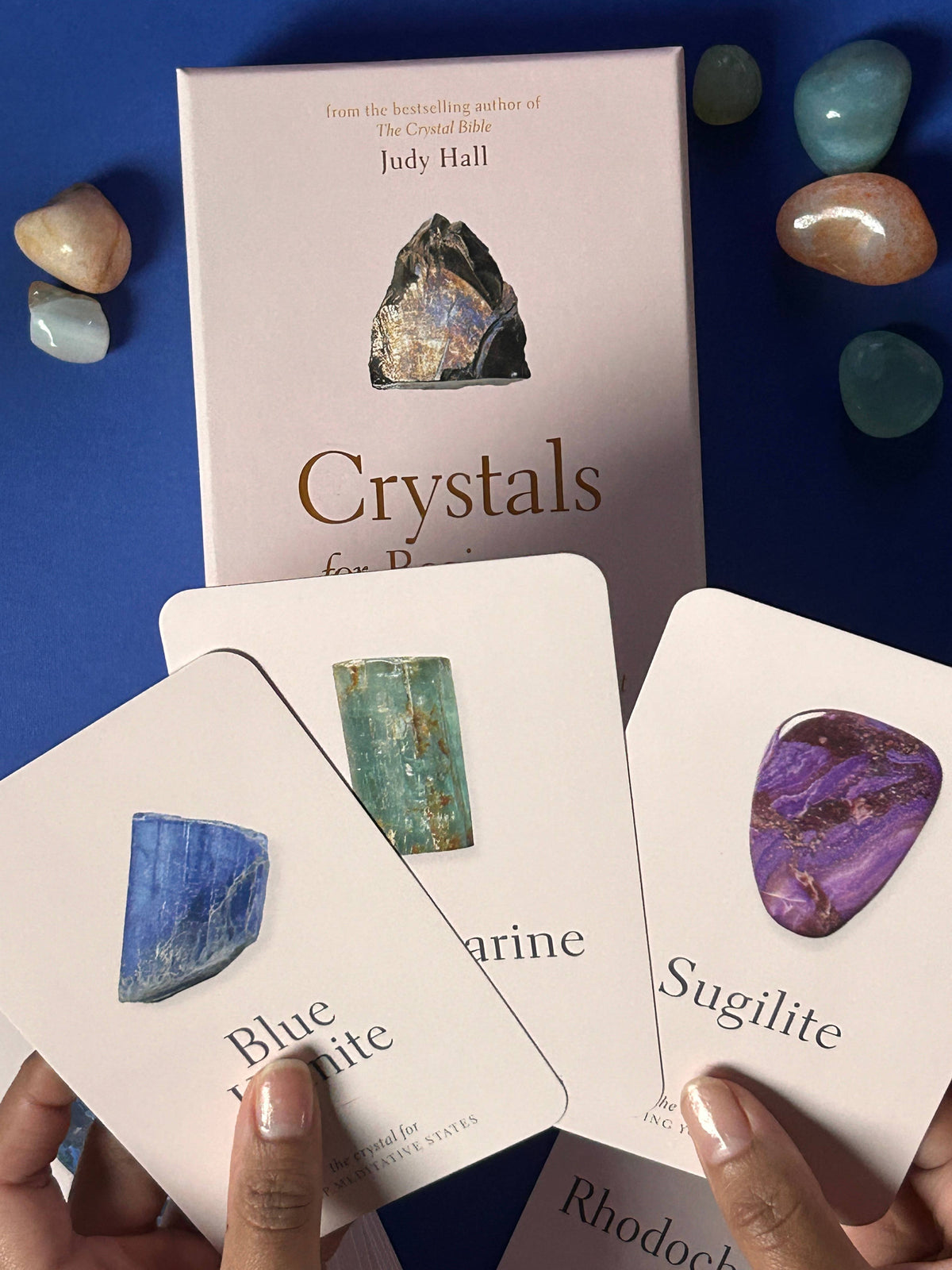 Crystals For Beginners Card Deck by Judy Hall