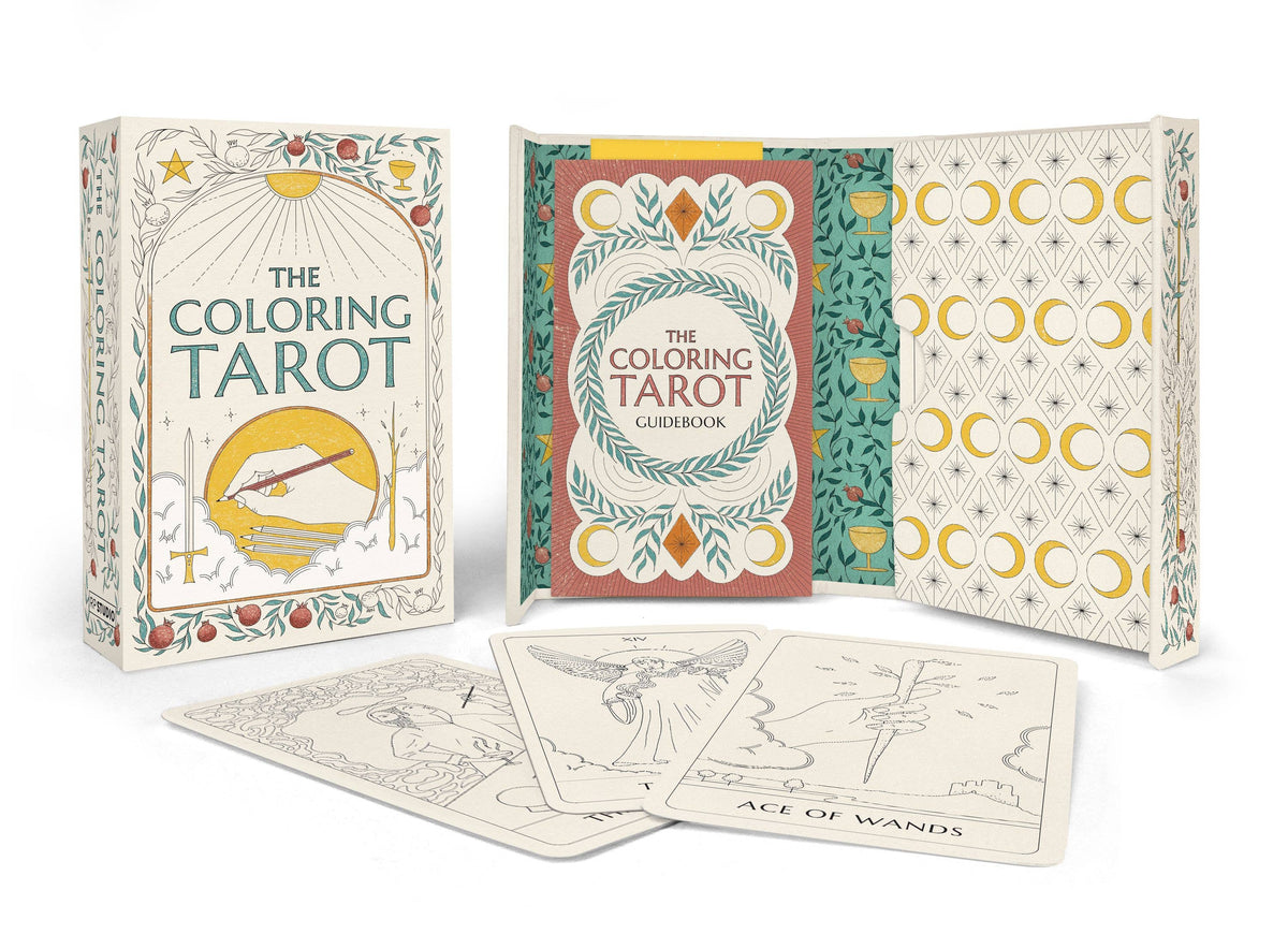 The Coloring Tarot | A Deck and Guidebook to Color