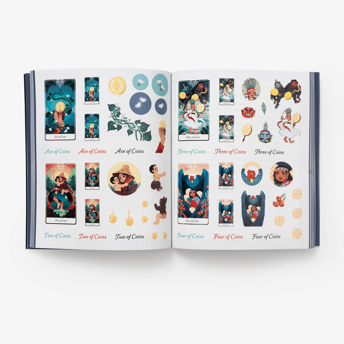 Tarot of The Divine Stickerology