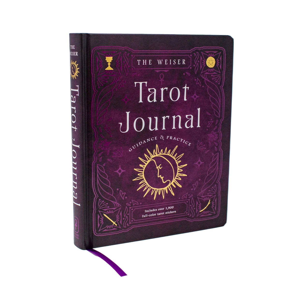 The Weiser Tarot Journal: Includes 1,920 Tarot Stickers