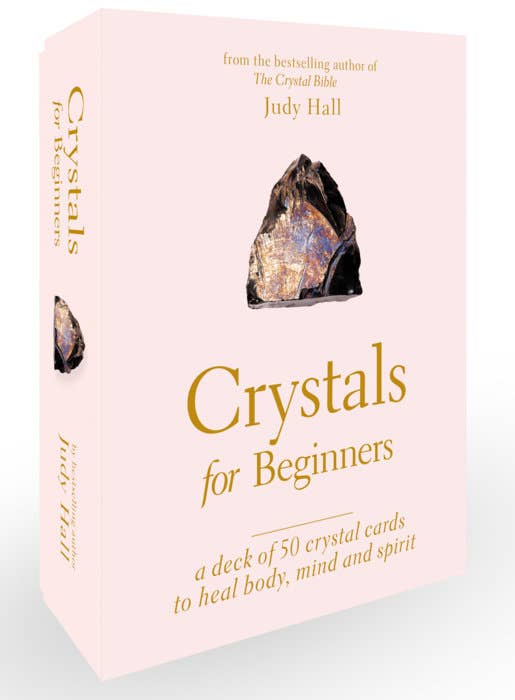 Crystals For Beginners Card Deck by Judy Hall