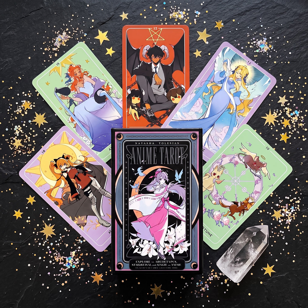 Anime Tarot Deck and Guidebook by Natasha Yglesias