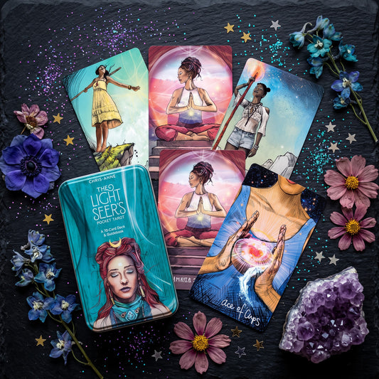 The Light Seer's Pocket Tarot: A 78-Card Deck & Guidebook