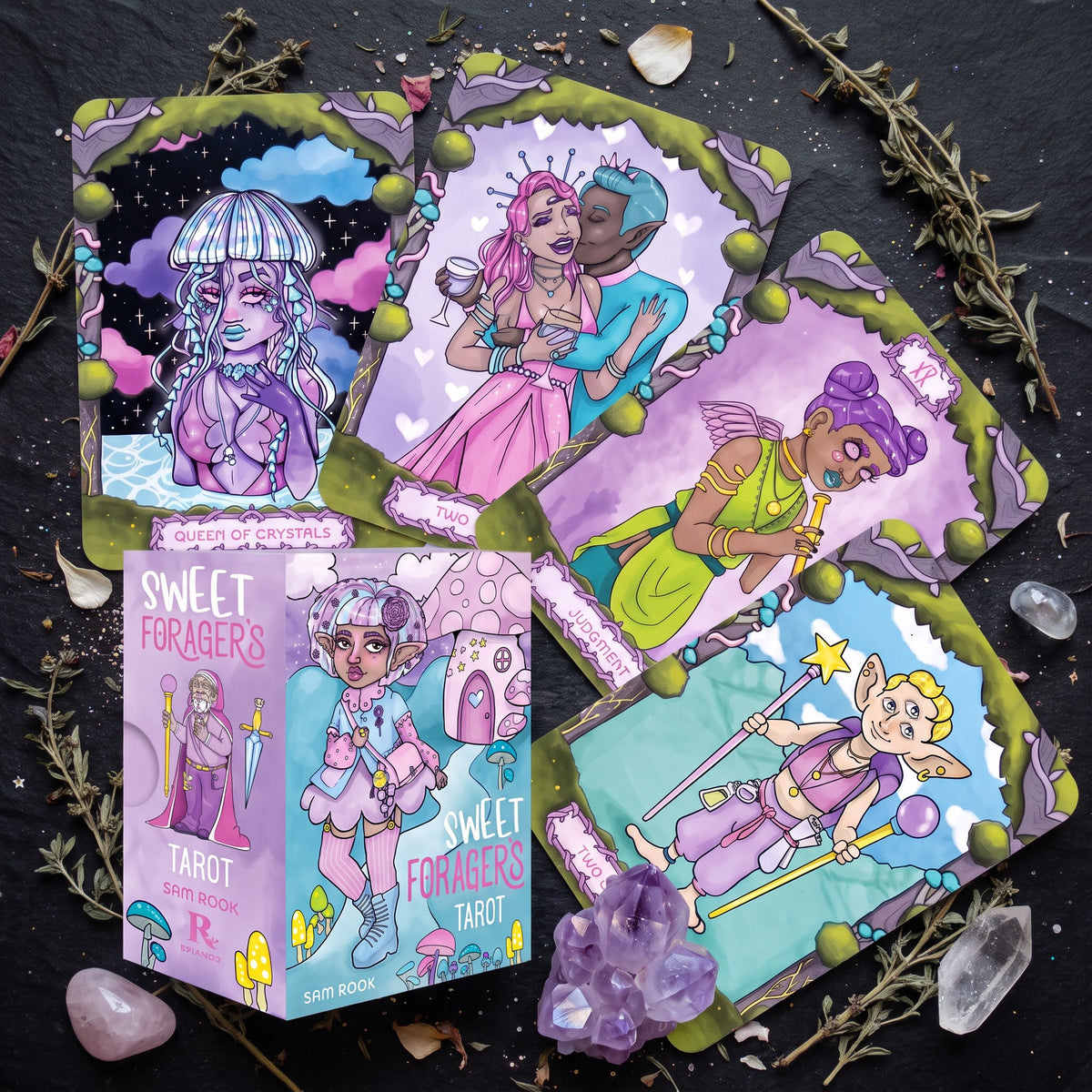 Sweet Forager's Tarot Deck