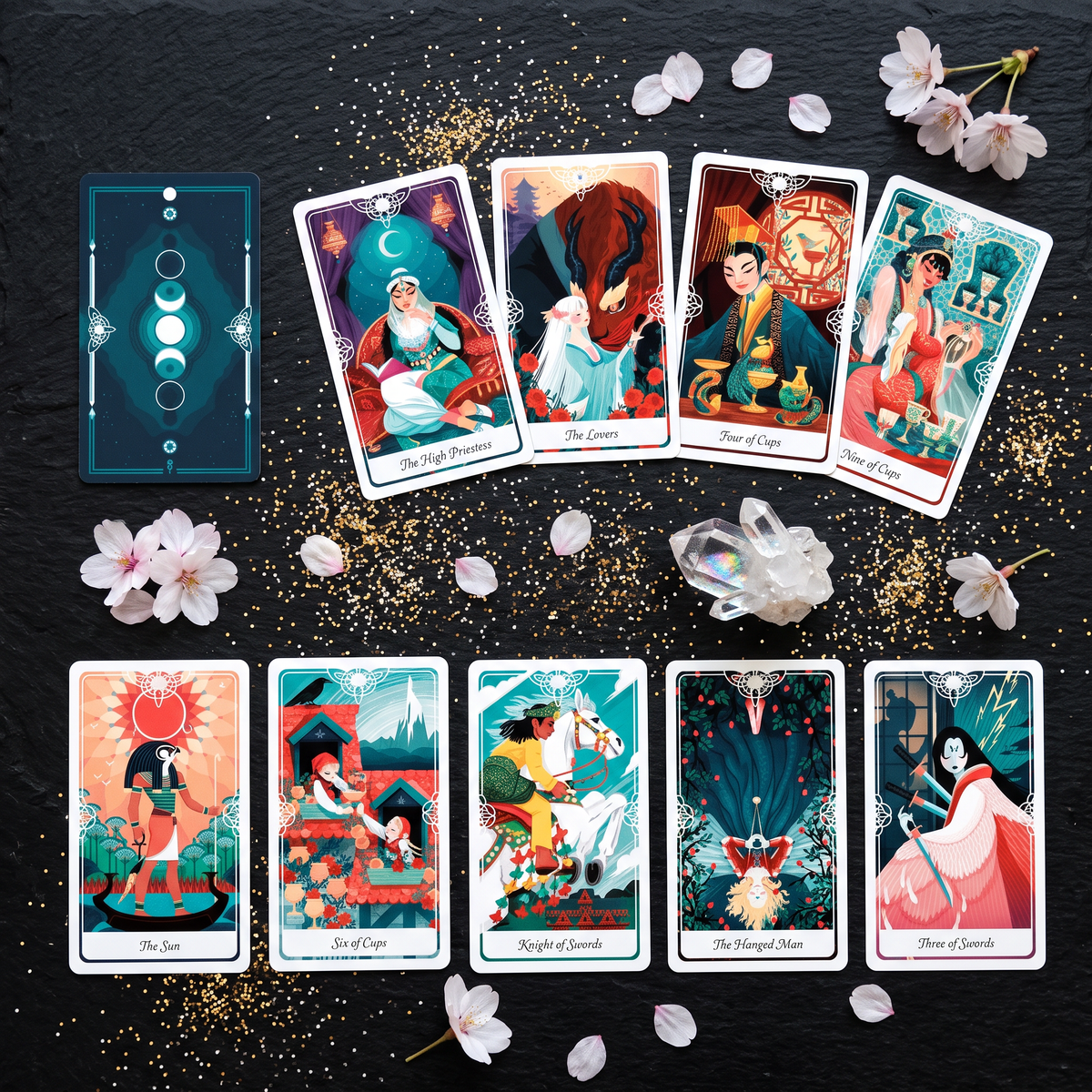 Tarot Of The Divine: 78 Cards and Guidebook