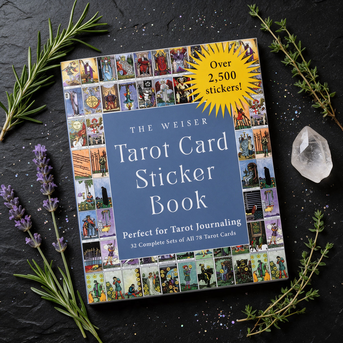 The Weiser Tarot Card Sticker Book: Over 2,500 Stickers
