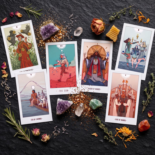 White Numen: A Sacred Animal Tarot Deck